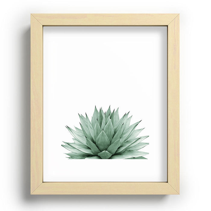 Agave Green Summer Vibes Recessed Framing Rectangle