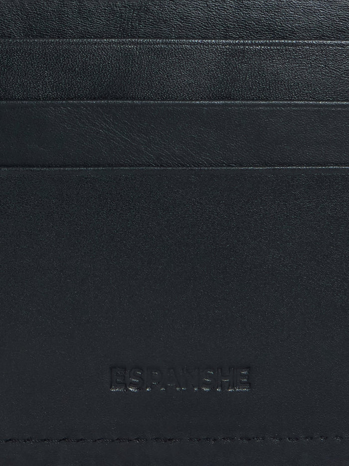 Arctic-7 - Card Holder Leather Wallet - Black