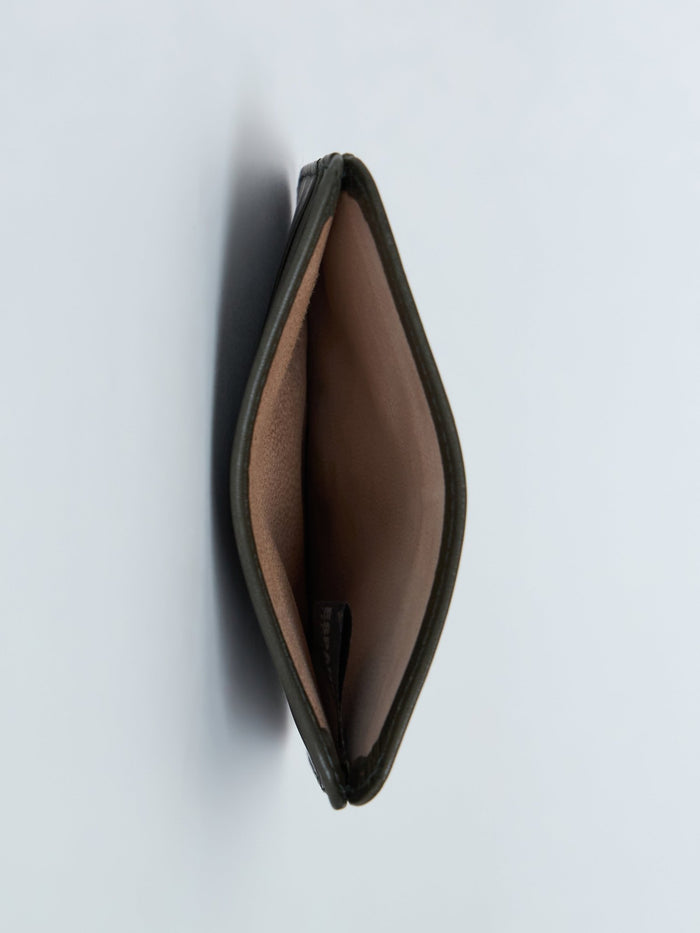 Arctic-7 - Card Holder Leather Wallet - Green