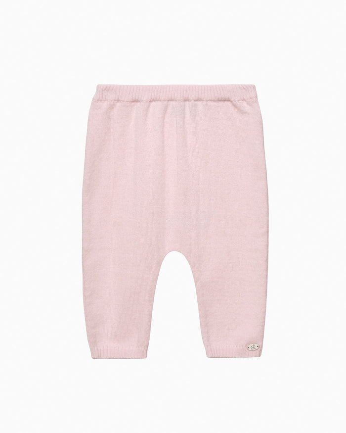 Lapinou Leggings Baby Duck Leggings in Pale Pink