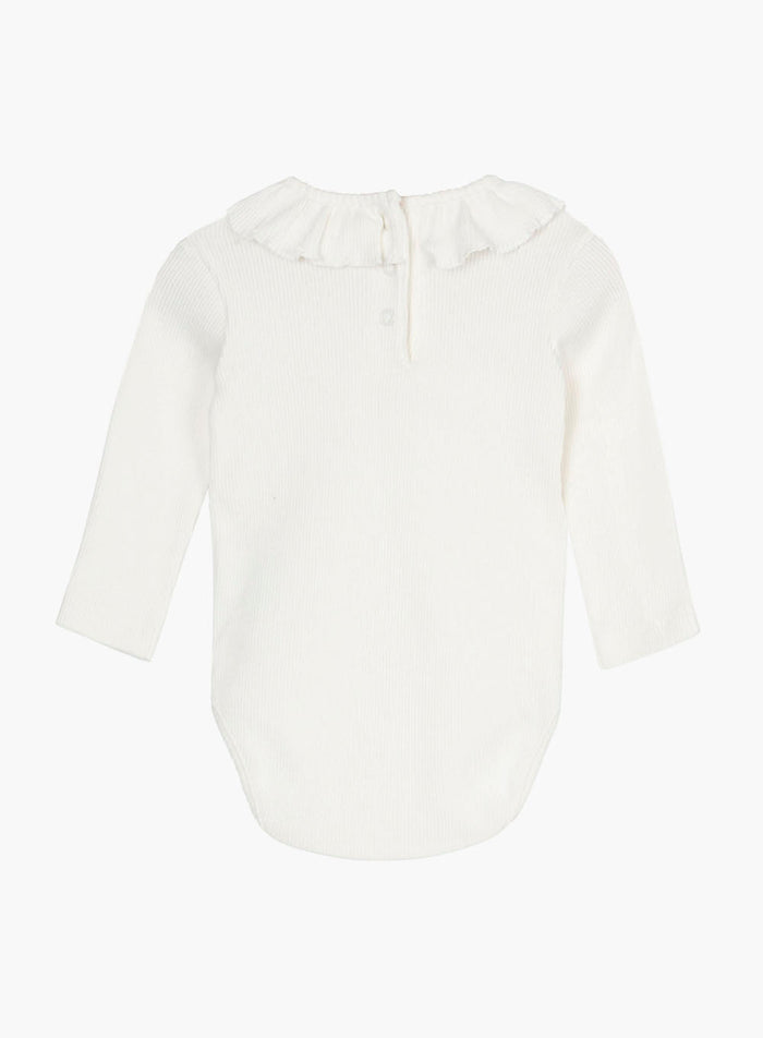 Confiture Body Little Long Sleeved Grace Willow Body in Winter White