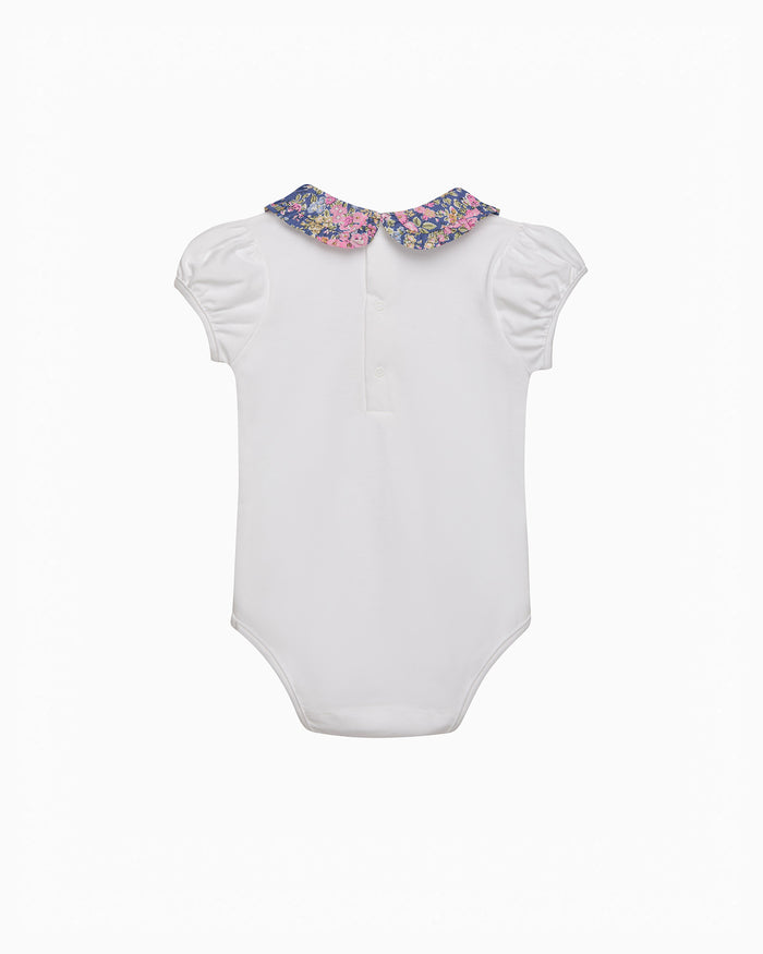 Lily Rose Body Baby Short-Sleeved Tatum Floral Pie Crust Body