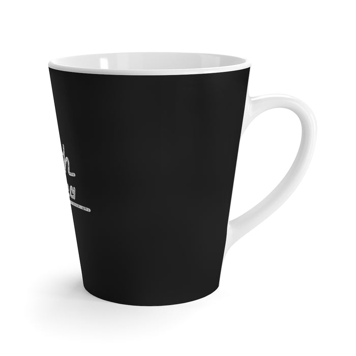 Black South Africa Latte Mug