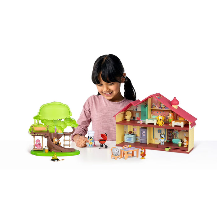 Bluey's Family Barbecue Home Mega Playset