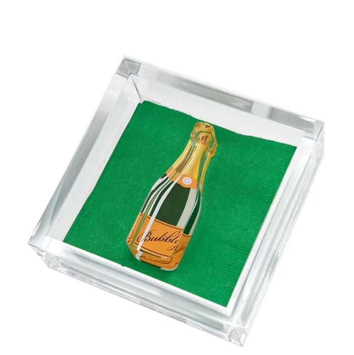 Bubbly Cocktail Napkin Holder - The Preppy Bunny