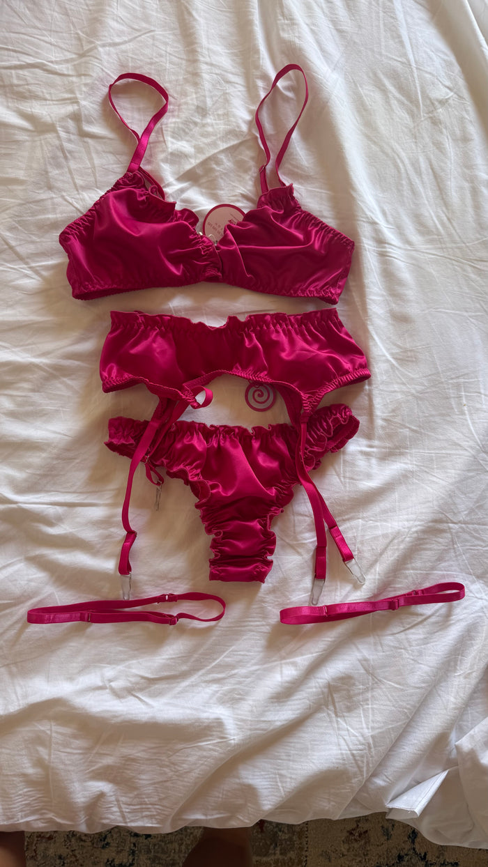 Candy Fuchsia soft bra
