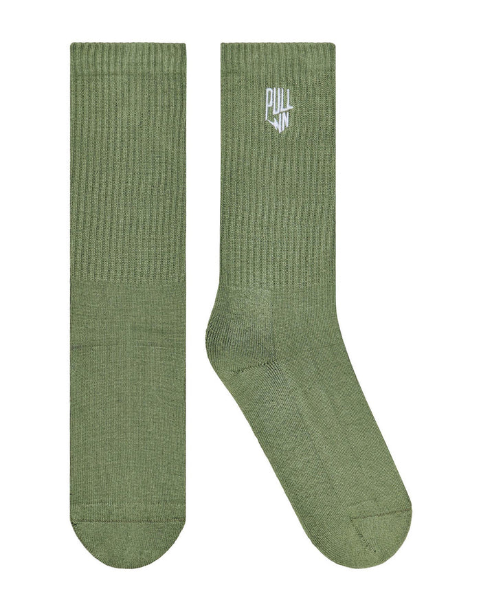 chaussettes plain leaf PULLIN en coton