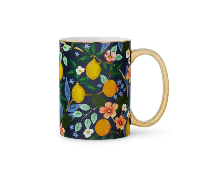 Citrus Grove Porcelain Mug - The Preppy Bunny