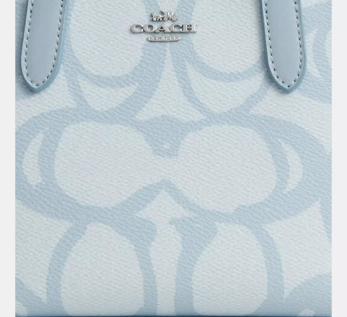 City Mini Tote Bag In Sketch Signature Canvas