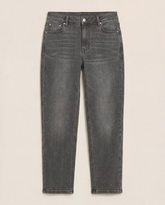 Grey Mist $|& SEAS Coastline Cropped Skinny Jean - Hanger Detail