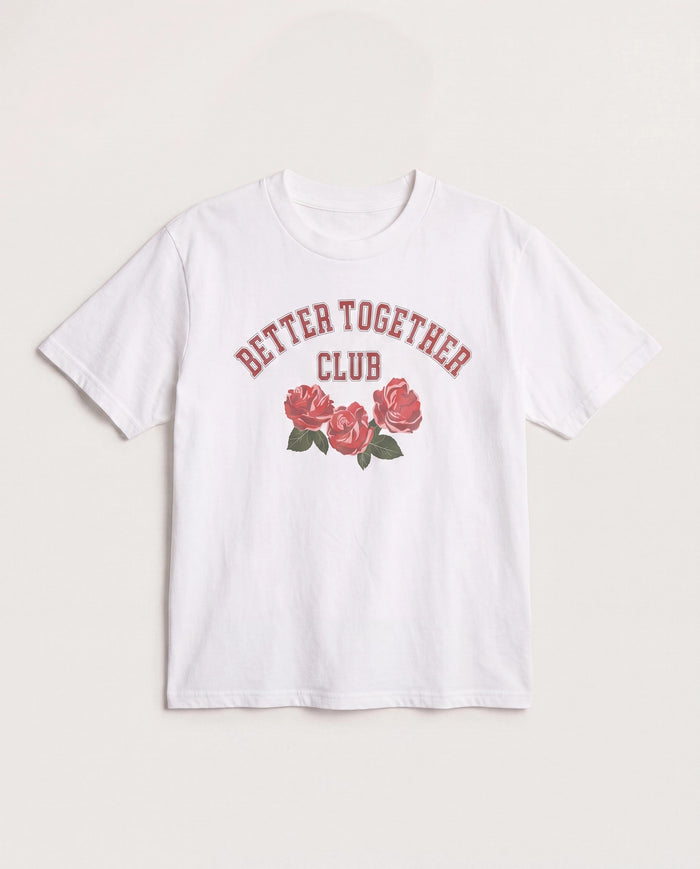 White $|& SEAS Dreamer Graphic Tee - Hanger Detail