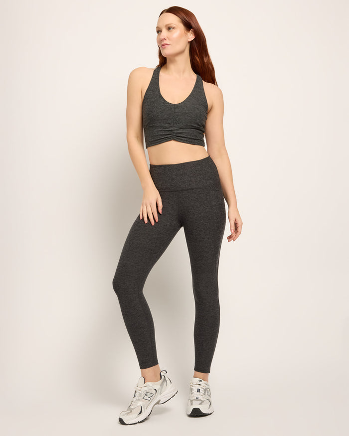 Heather Charcoal $|& Interval FlowHeather Sculpt Enchant Bra - UGC On Fig