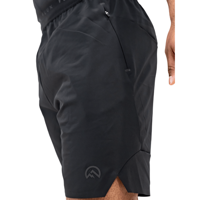 Flux Junior's 3 Piece Co Ord Set Black/Grey Jacket, T-Shirt & Shorts