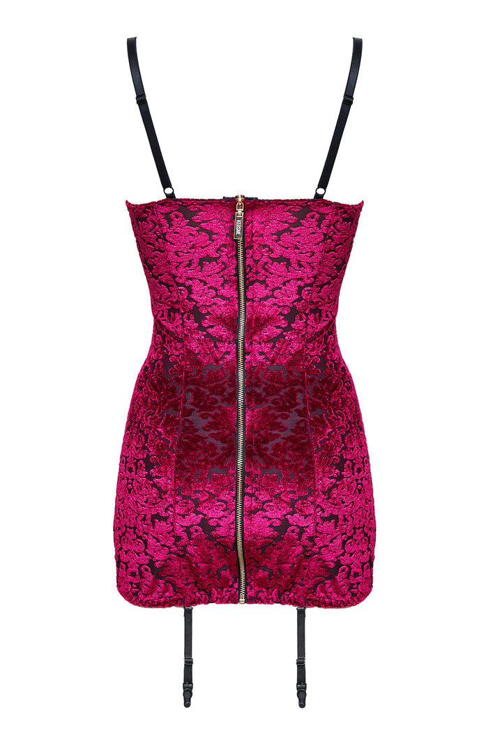Francesca Ruby garter dress