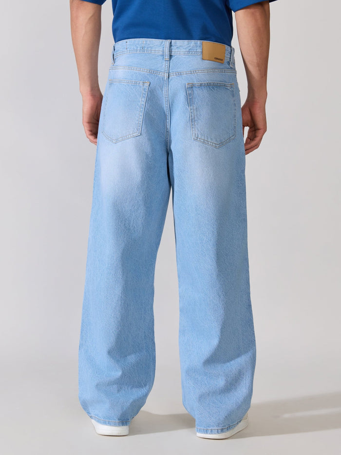 Modoin - Wide Jeans - Blue