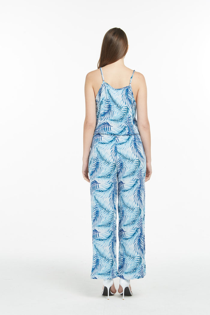 Mother Daughter Papaikou Set in Simply Blue Leaf
