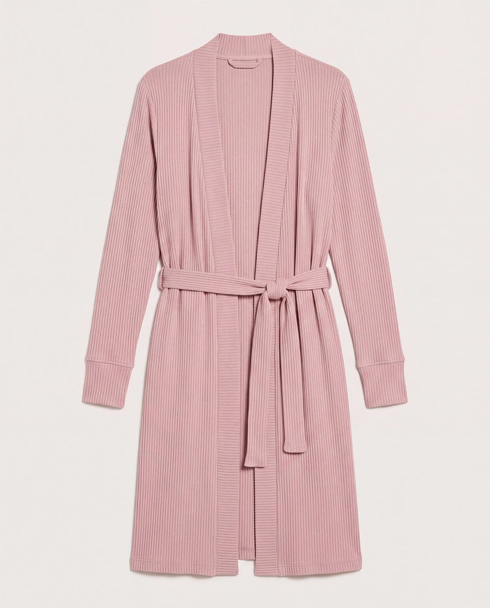Dusty Rose $|& SEAS Nostalgia Robe - Hanger Detail