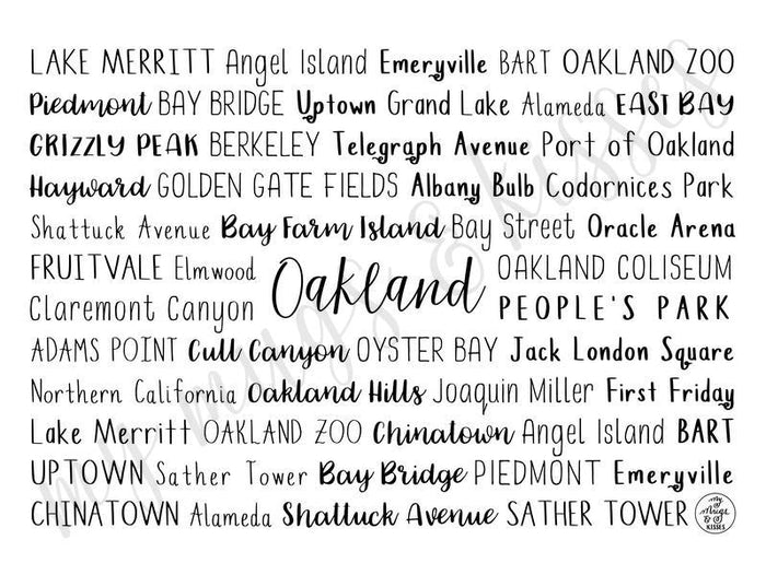 Oakland, CA Tumbler
