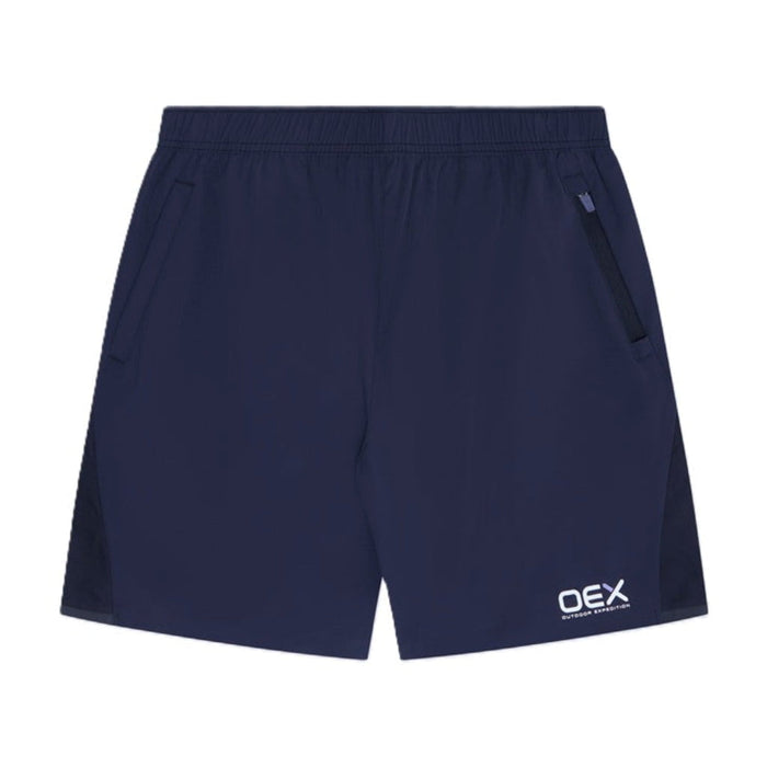 OEX Junior's 2-Piece Co-Ord Set – Dark Blue/Azure/Midnight (T-Shirt & Shorts)