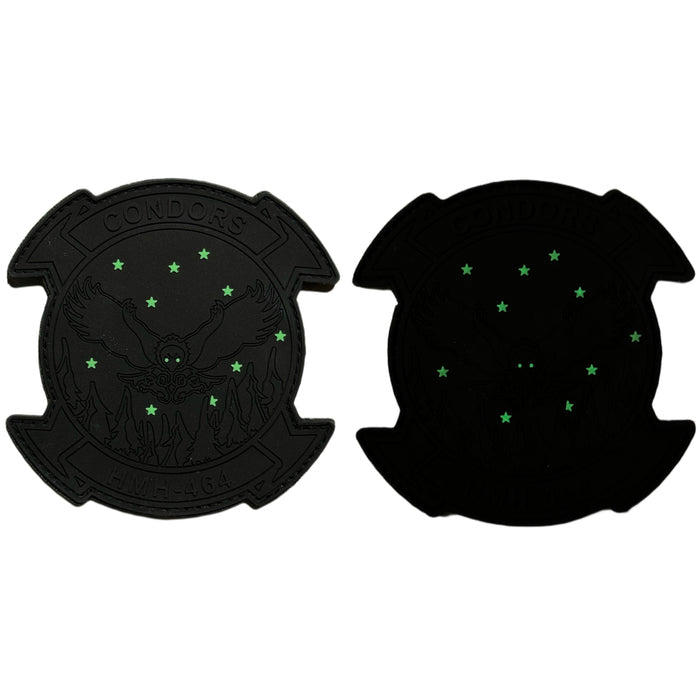 Officially Licensed HMH-464 Condors Blackout Glow Patch