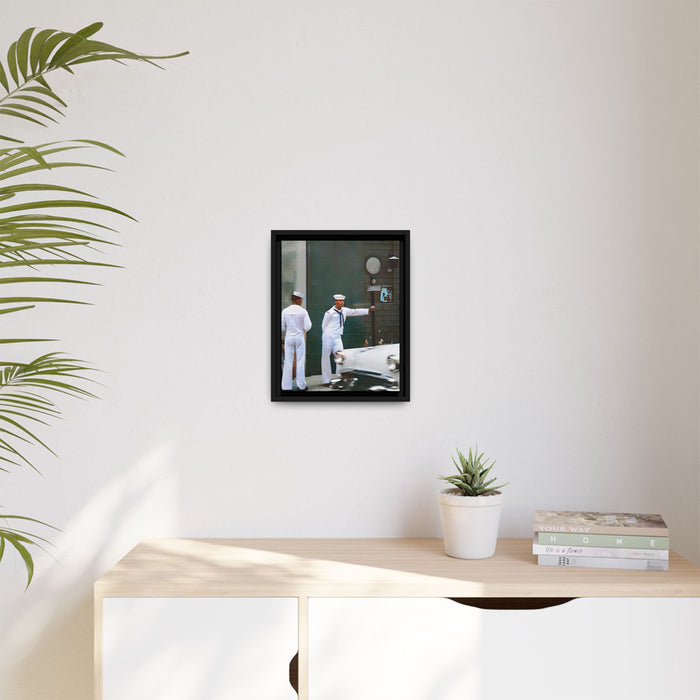 paire 151 | Framed Vintage Photo - Matte Canvas