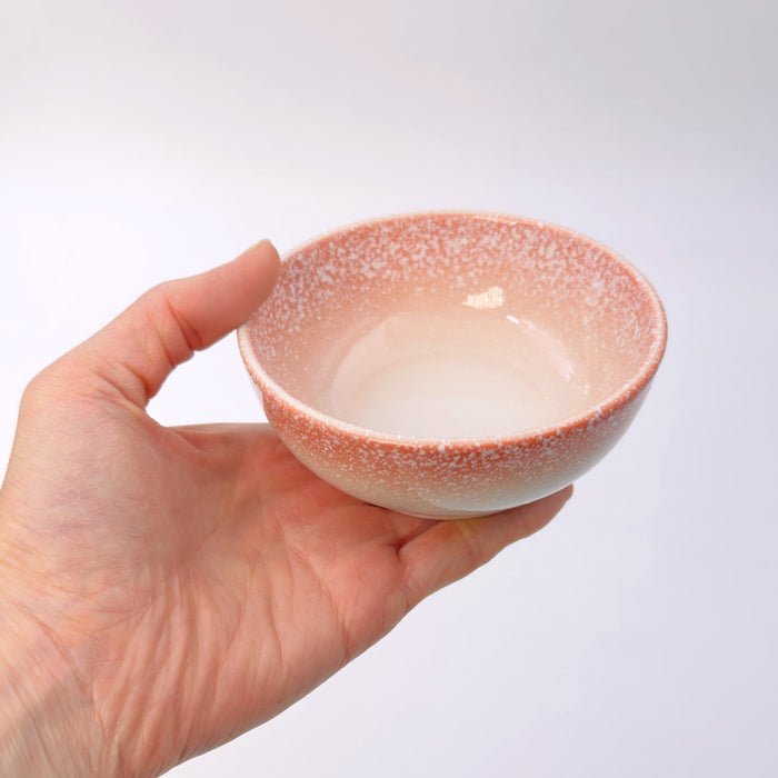 Pink Snow Flakes Kobachi Bowl 6 fl oz
