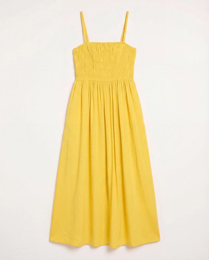 Pineapple $|& SEAS Regal Smocked Dress - Hanger Detail