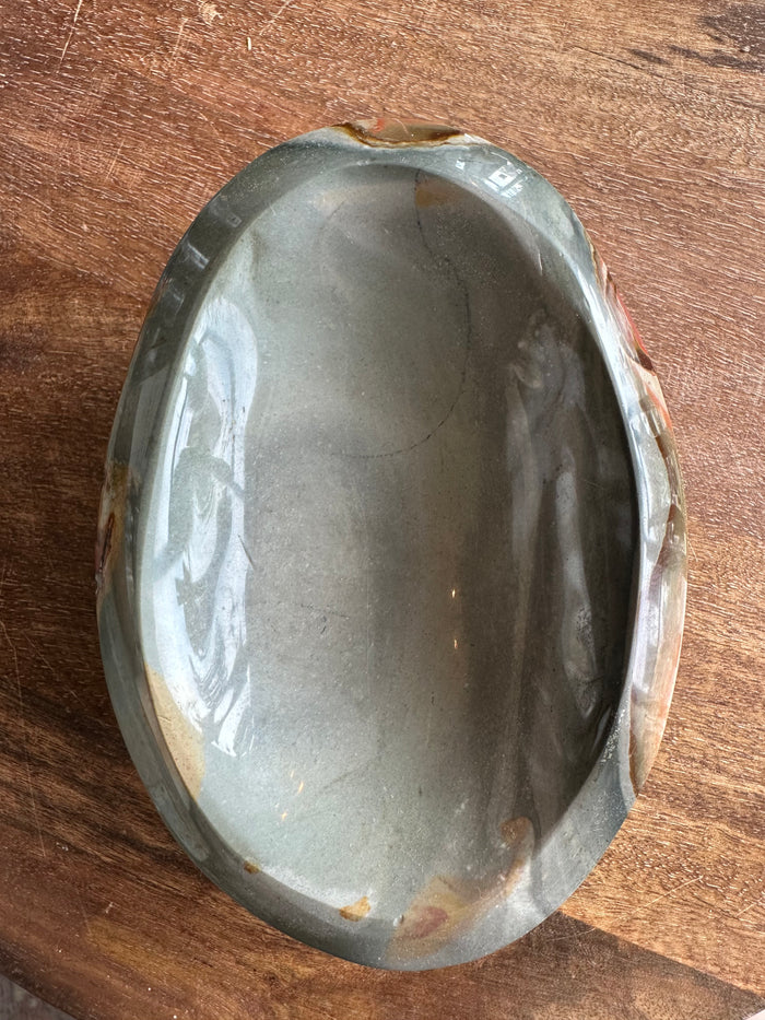 Polished Jasper Bowl