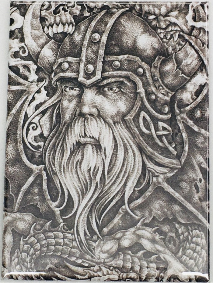 Rectangle Magnet, Micah Holland Viking