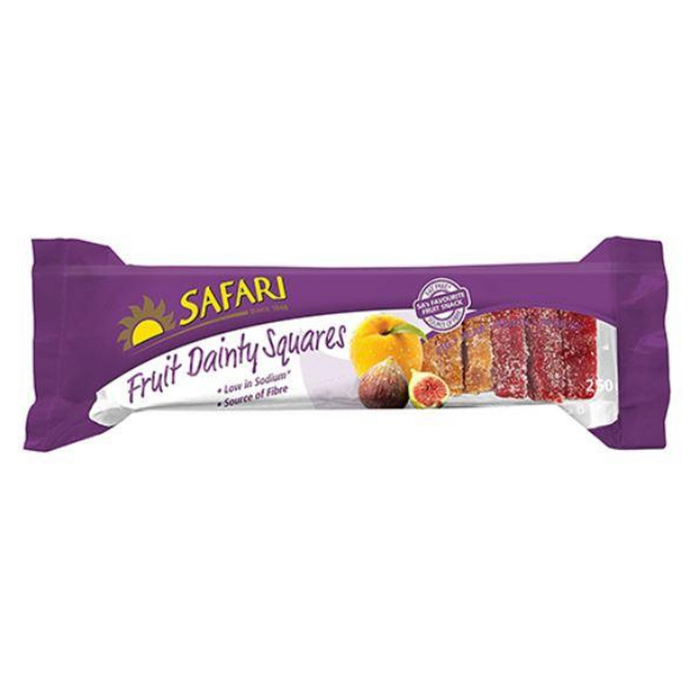 SAFARI Fruit Dainty Squares (250 g) | Food, South African | USA's #1 Source for South African Foods - AubergineFoods.com