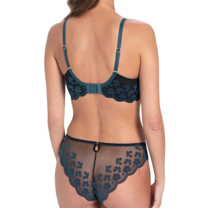 Samanta Lingerie Scarlett Cheeky Brief Azure