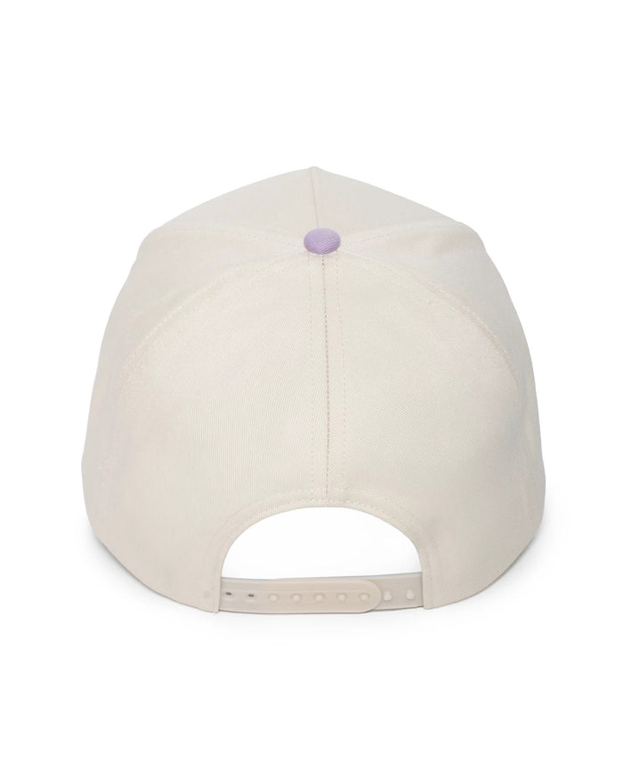 Lavender $|& David & Young Save Water Drink Margs Two Tone Baseball Cap - Hanger Side