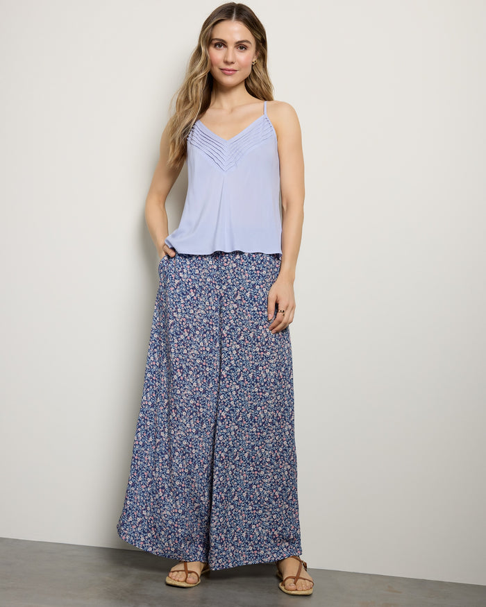 Pacific Sky $|& SEAS Serene Spaghetti Strap Tank - UGC On Fig