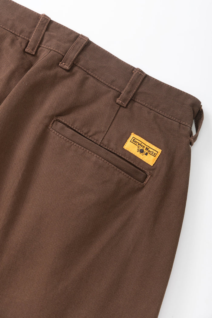 Service Works - Twill Part Timer Pant - Brown