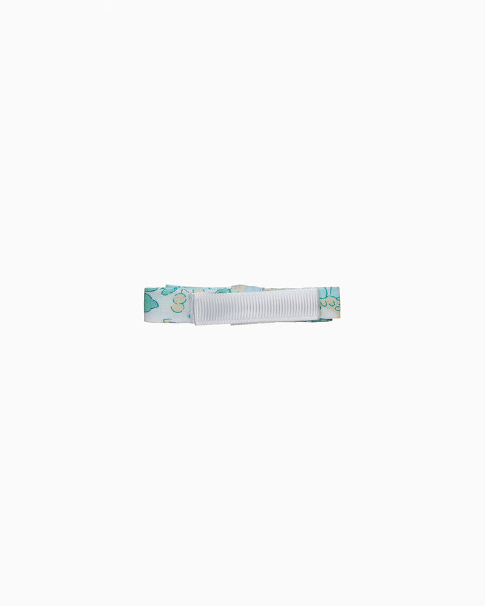 Lily Rose Clip Small Bow Hair Clip in Peppermint Betsy