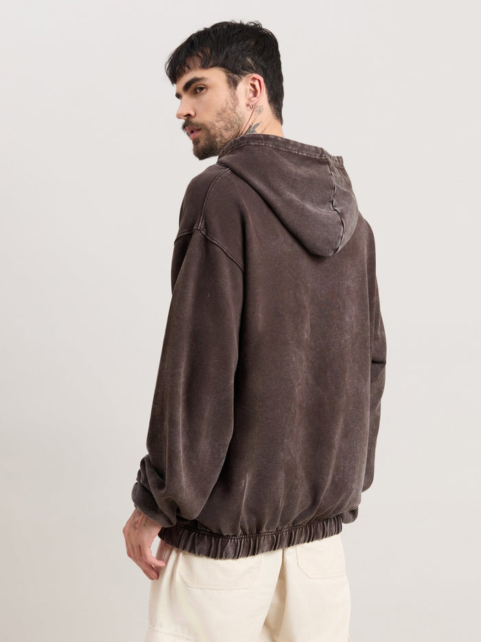 Solvyn - Relaxed Fit Hoodies - Faded Brown