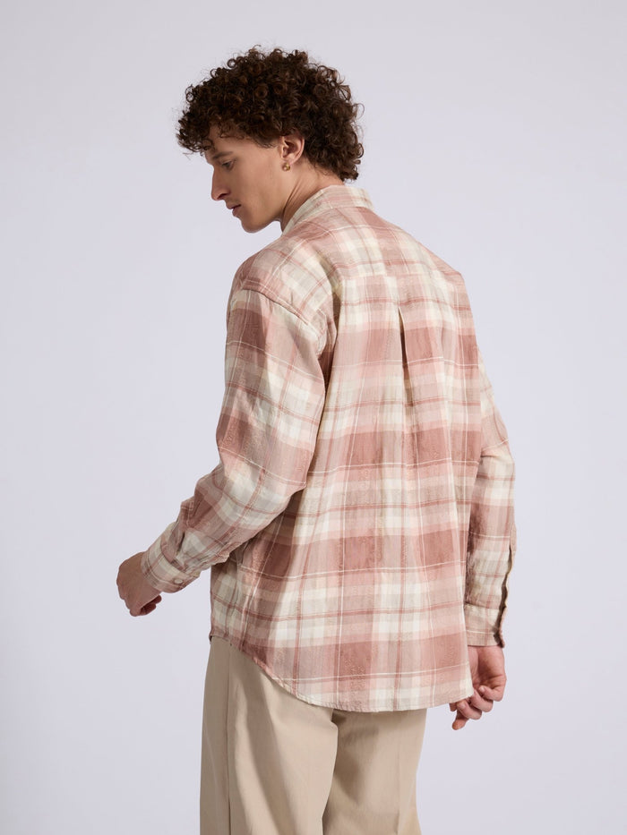 Men's Drop Shoulder Checks Shirt