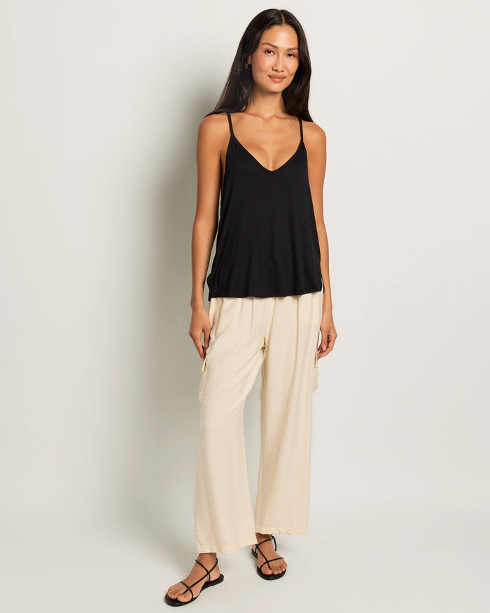 Black/Olive Night 2 Pack $|& W. by Wantable The Allure Core Tank - Hanger Detail