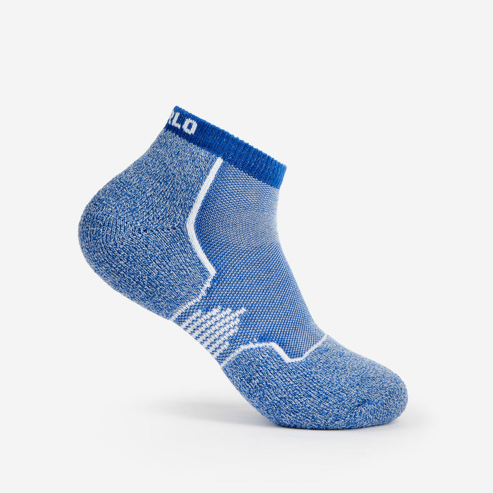 Thorlo Light Cushion Low Cut Pickleball Socks Apparel Thorlo Royal Blue XSmall