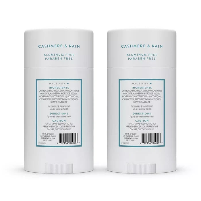 Twin Pack Deodorant - Cashmere & Rain