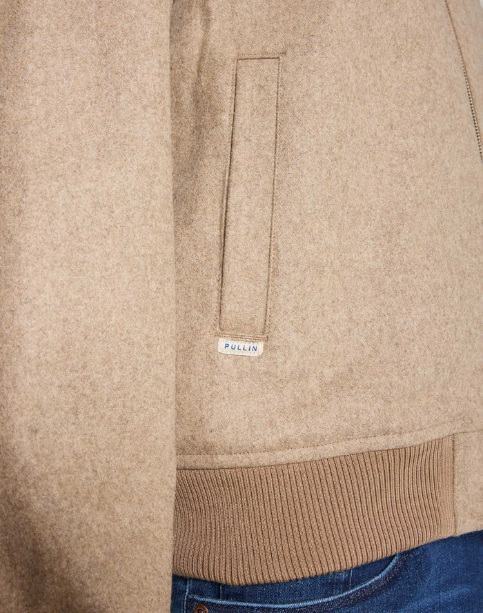 veste homme steeve brown PULLIN en wool