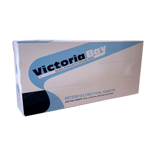Victoria Bay Aluminum Foil Sheet 200 Sheets