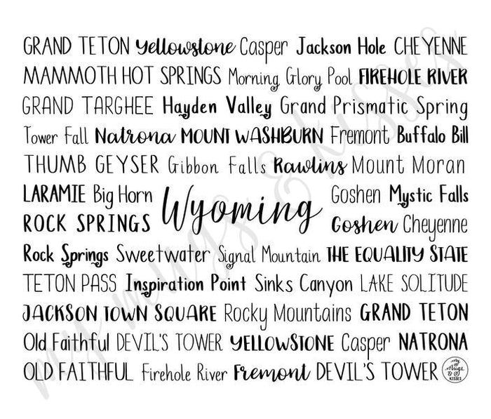Wyoming Travel Mug