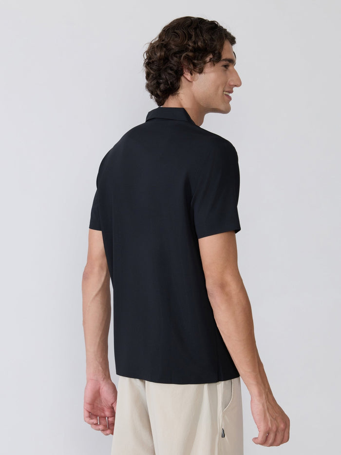 Men's Regular Fit Polo T-Shirt - Black