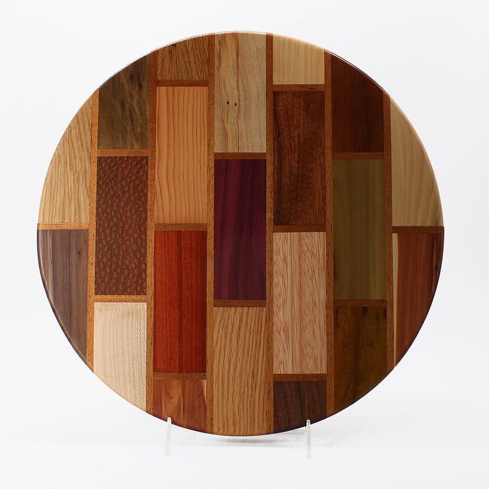 14/15" Multi Brick Pattern Lazy Susan 2