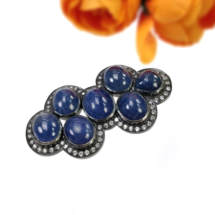 Sapphire With CZ