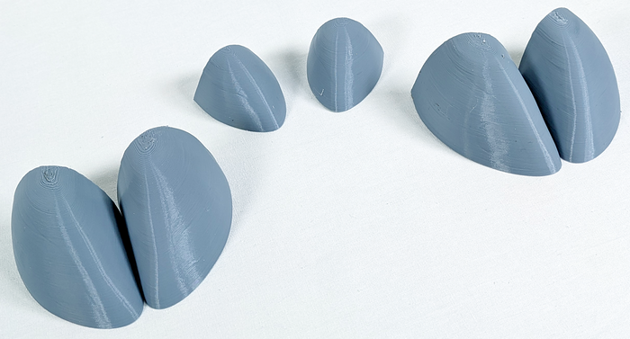3 Finger Hoof Cap Set