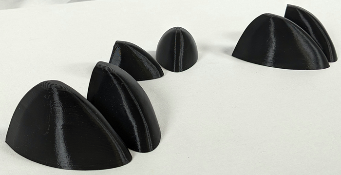 3 Finger Hoof Cap Set