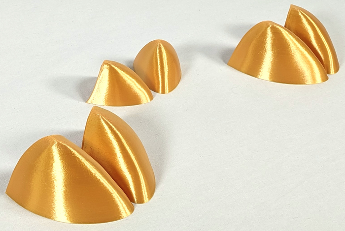 3 Finger Hoof Cap Set