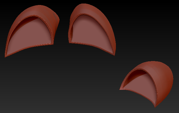3 Finger Hoof Cap Set
